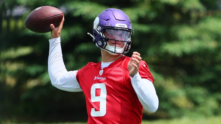 Minnesota Vikings QB J.J. McCarthy