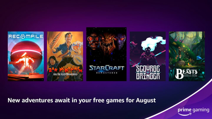 November's 'free' games with  Prime Gaming are now available