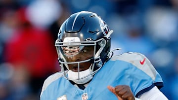 Cam Ward of the Tennessee Titans