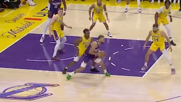 Bronny James locked down Dillon Brooks near the end of the Suns’ win over the Lakers. 