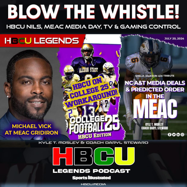 HBCU Legends Podcast dives deep into HBCU NILS, MEAC, and broadcasting deals.