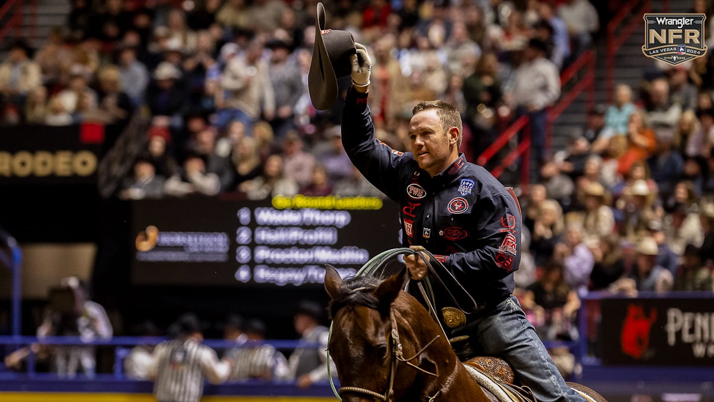Back to Back Round Wins in the Team Roping for 2023 World Champions