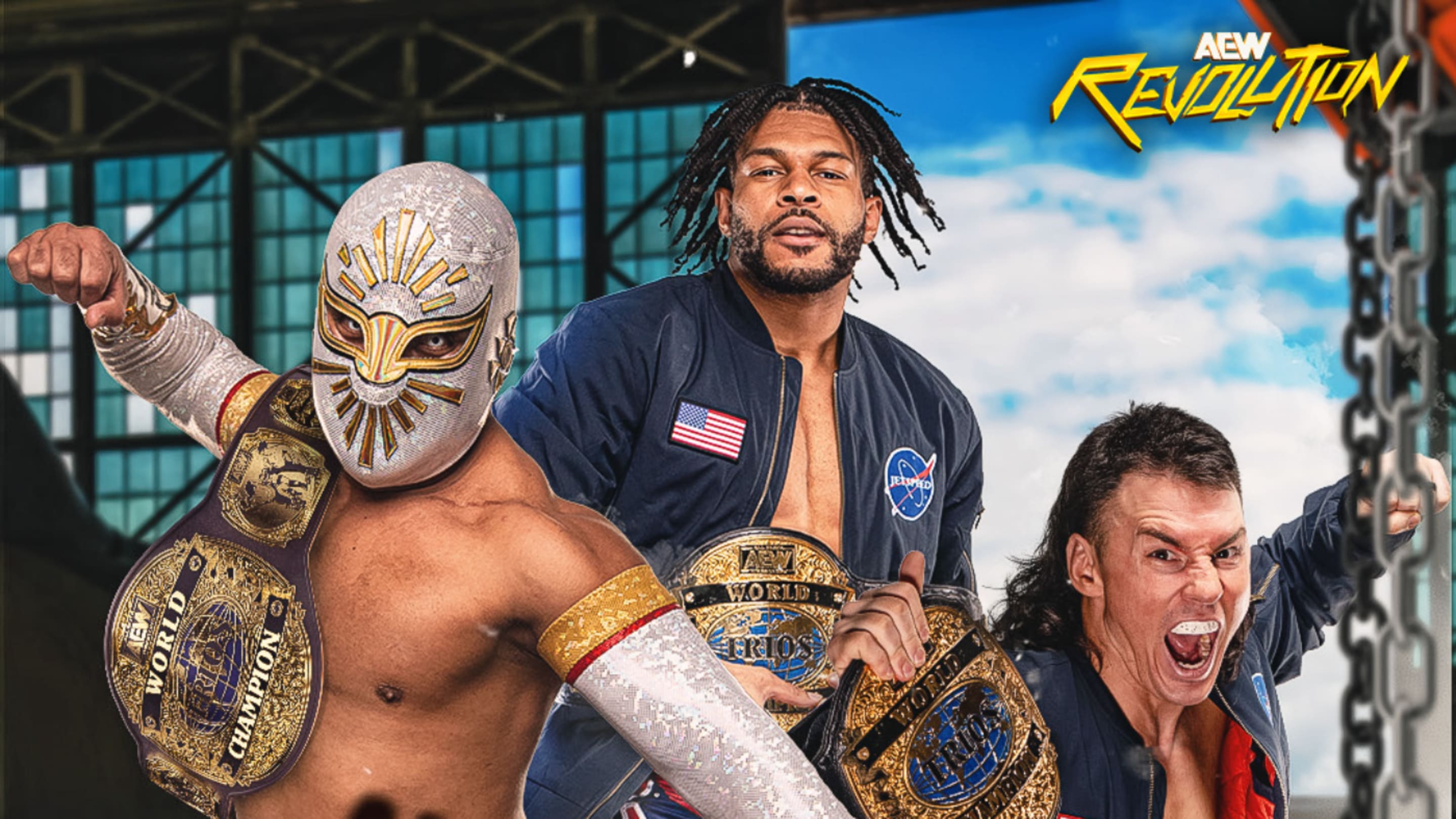Jet Speed And Mistico Win AEW World Trios Championships, Mistico Officially Signs With AEW