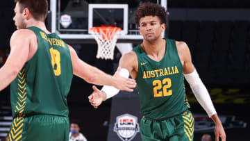 Matisse Thybulle was bidding for an Australian Olympic roster spot.