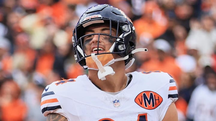 Chicago Bears tight end Colston Loveland 