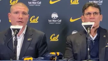 Cal head coach Tosh Lupoi and GM Ron Rivera