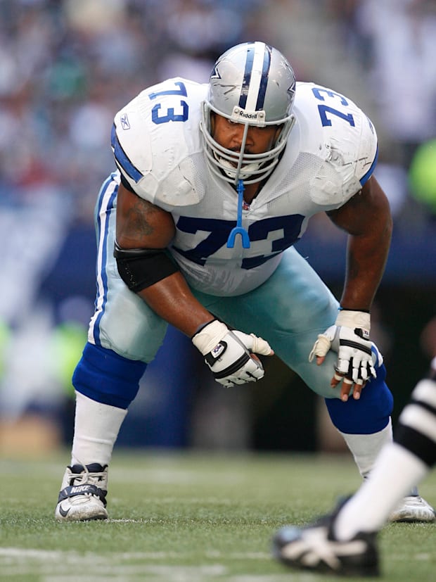 Dallas Cowboys guard Larry Allen (73) 