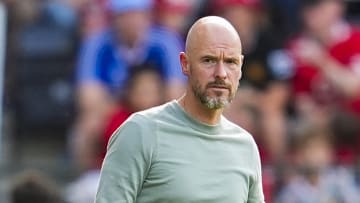 Ten Hag saw United fall to defeat on Monday