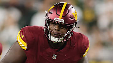 Washington Commanders offensive tackle Josh Conerly Jr.