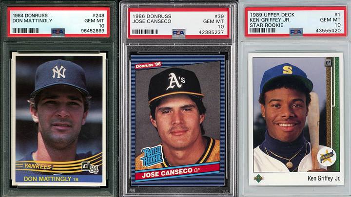 The 8 Most Iconic Baseball Card Sets of the 1980s (featured). Photo by ON SI Collectibles