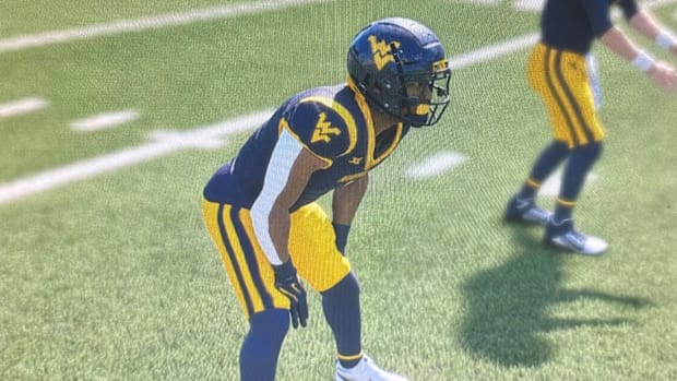 WVU Glossy Helmets
