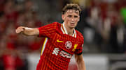 Tyler Morton featured in pre-season for Liverpool.