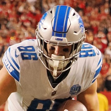 Detroit Lions tight end Anthony Firkser (86).