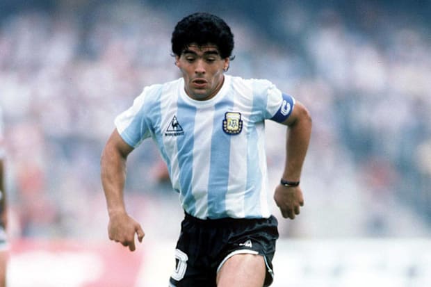 Diego Maradona in 1986.