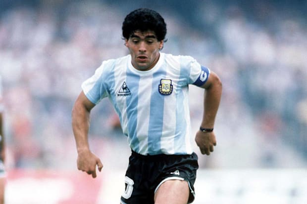Diego Maradona in 1986.
