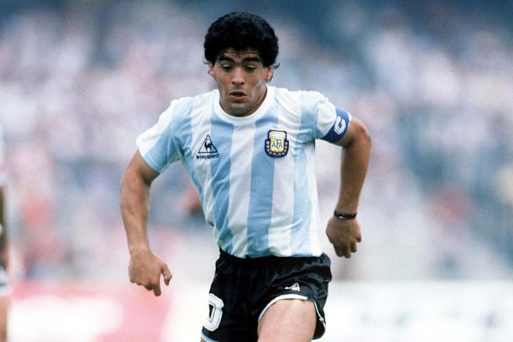 Diego Maradona in 1986.