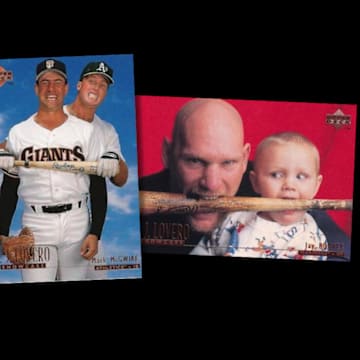 Assorted 1996 Upper Deck V.J. Lovero Showcase cards