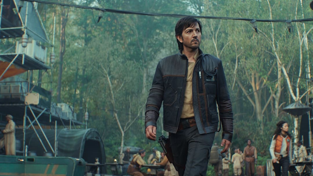 Star Wars: Andor Season 2 Cassian Andor on Yavin IV. Image Credit: StarWars.com