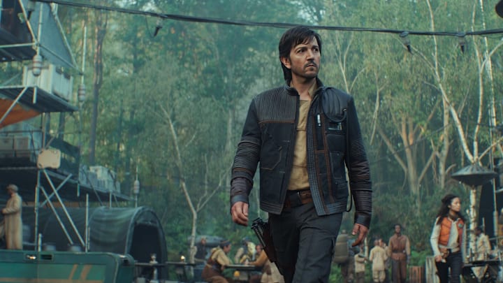 Star Wars: Andor Season 2 Cassian Andor on Yavin IV. Image Credit: StarWars.com