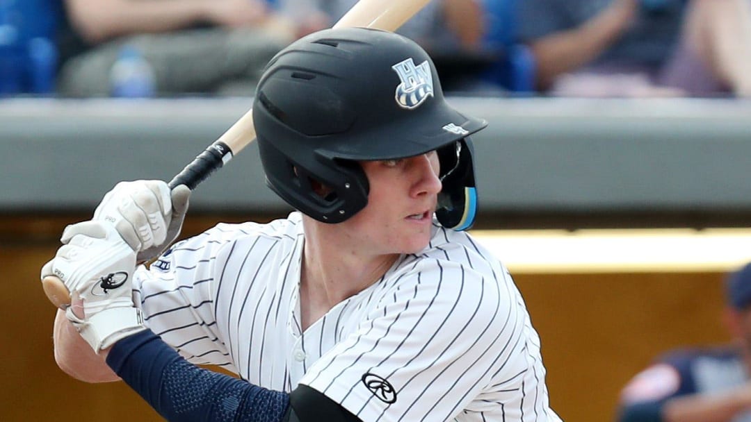 Hudson Valley Renegades' Cooper Bowman (4) during game against the Brooklyn Cyclones at Dutchess Stadium in Wappingers Falls July 27, 2022.

Renegades Vs Cyclones Baseball