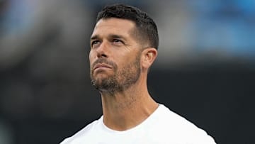 Carolina Panthers head coach Dave Canales