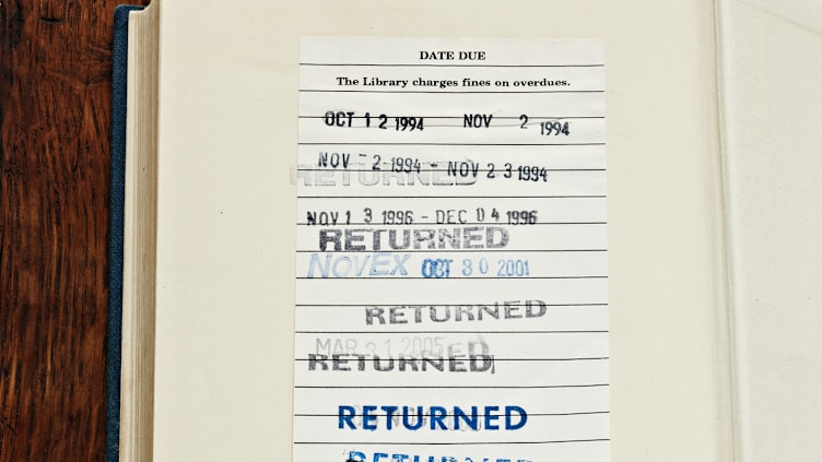 ~Check out~ a few of these overdue tomes.