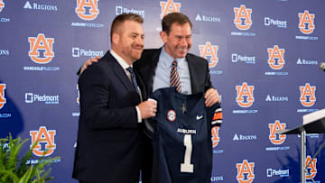 Auburn football head coach Alex Golesh made plenty of recruiting moves on the first day of the early signing period.