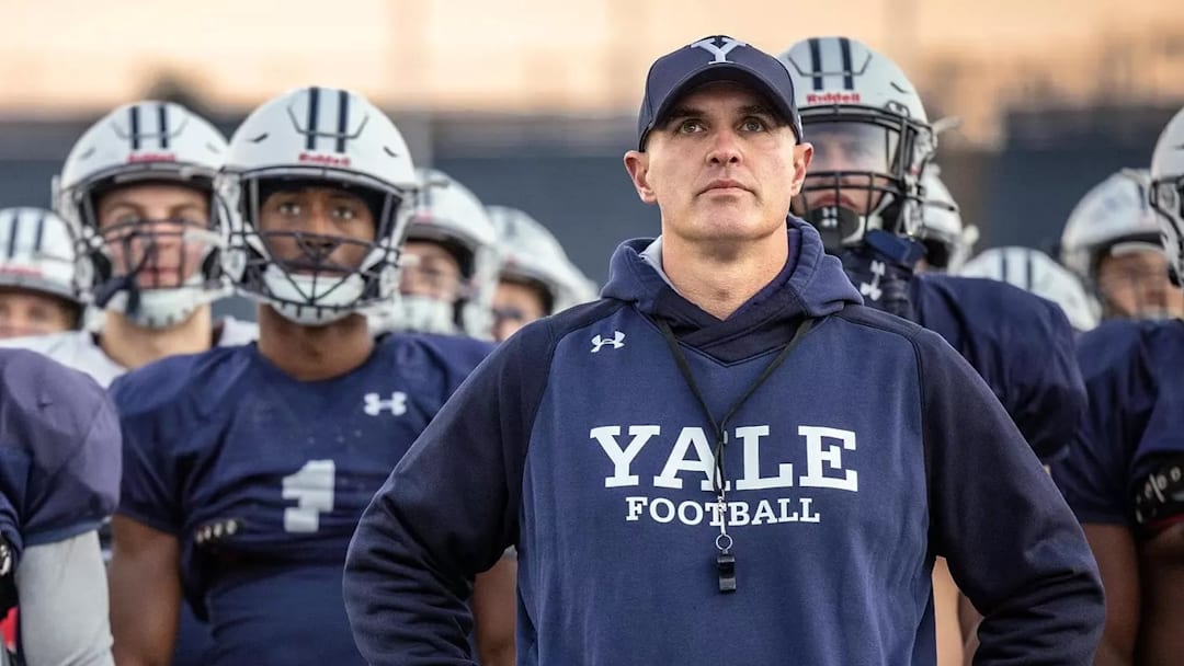 Yale head coach Tony Reno