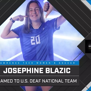 Josephine Blazic, a graduate of Burlington High School in Iowa, will represent the U.S. at the 2025 Deaflympics in Tokyo.