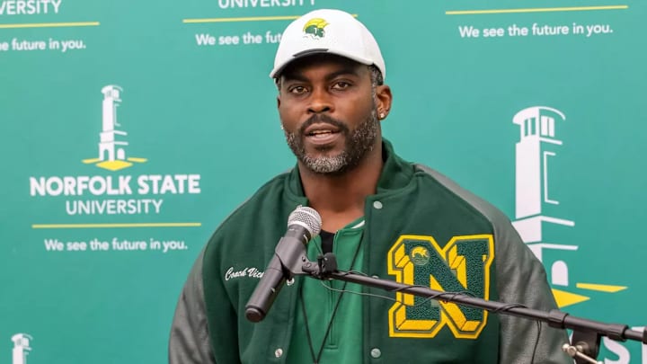 Michael Vick -Norfolk State Head Coach Michael Vick -Norfolk State Head Coach