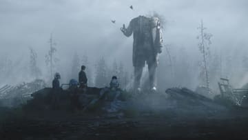 Star Wars: Skeleton Crew. Fern, Neel, Wim, and KB explore the planet of At Achrann. Image Credit: StarWars.com