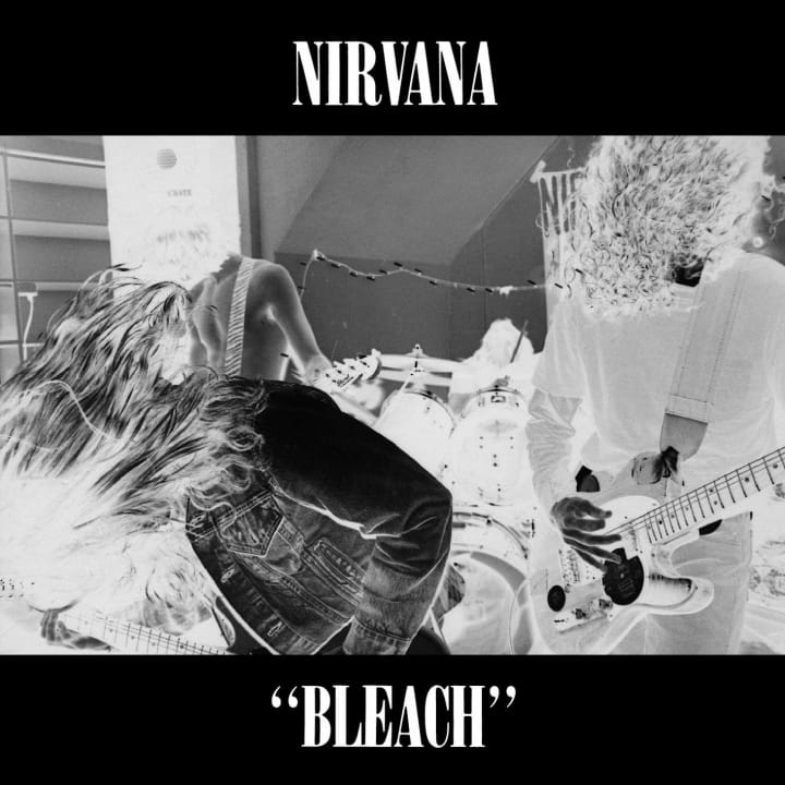 The cover to 'Bleach' is pictured