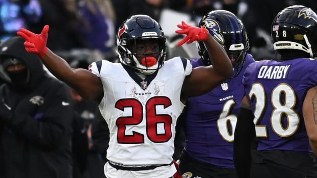 running back Devin Singletary, new york giant