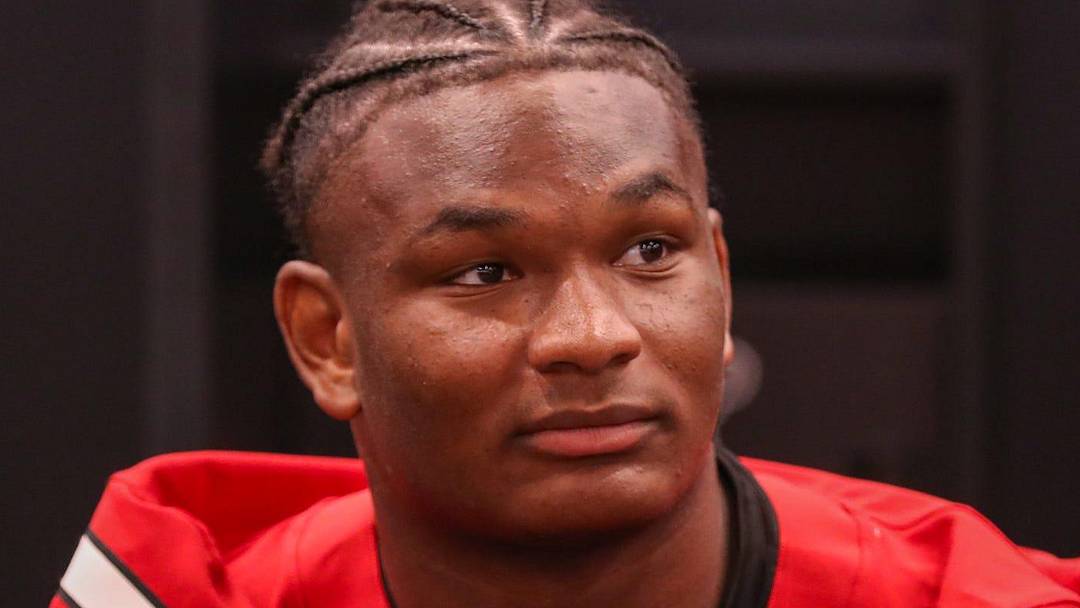 Skyler Gill-Howard attends the Texas Tech football team's local media day