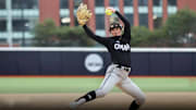 Omaha pitcher Maddia Groff