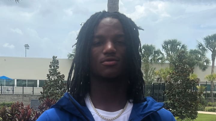 Saint Augustine (Fla.) four-star wide receiver Somourian Wingo. Saint Augustine (Fla.) four-star wide receiver Somourian Wingo.