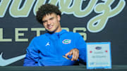 Buchholz receiver Justin Williams signed with the Florida Gators.
