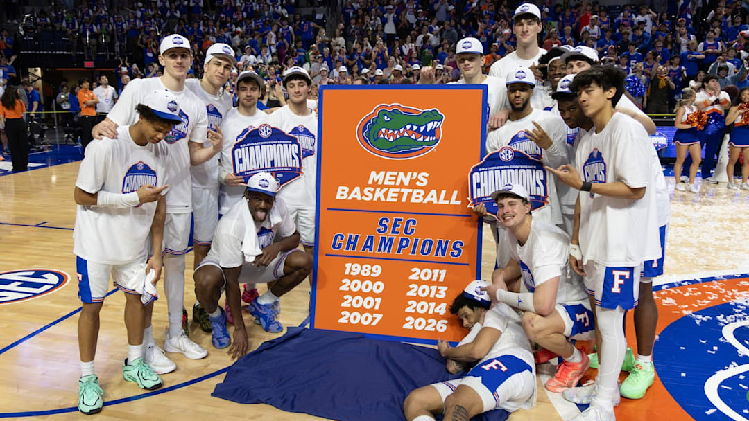 The Florida Gators on Saturday clinched at least a share of its first SEC regular-season title.