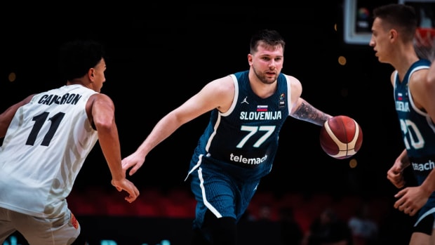 Luka Doncic, Dallas Mavericks Slovenia, Olympic Qualifiers