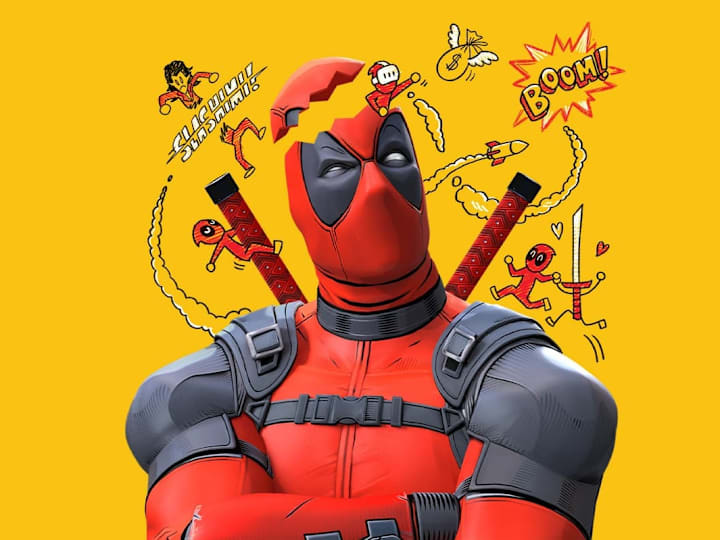 Marvel’s Deadpool VR key art.