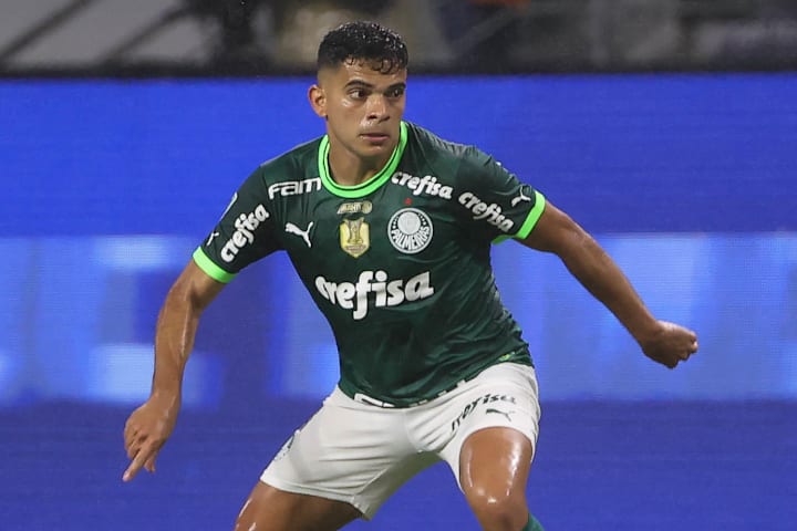 Bruno Rodrigues, atacante do Palmeiras em 2024