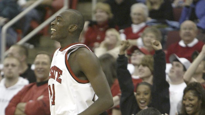 NC State basketball guard Julius Hodge