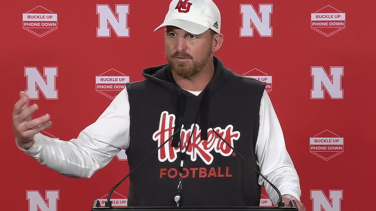 Marcus Satterfield’s Press Conference Fumble Won’t Ease Concerns for Nebraska Football Fans
