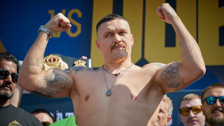 Oleksandr Usyk shares his thoughts on the upcoming Joshua vs. Dubois title fight