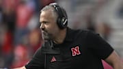 Nebraska Cornhuskers head coach Matt Rhule.