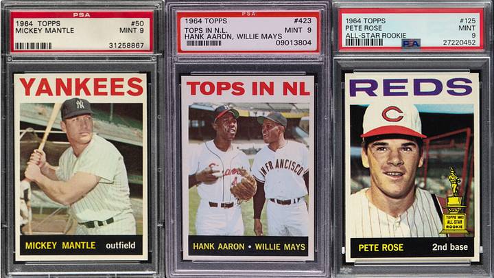 The 5 Most Iconic and Valuable 1964 Topps Baseball Cards