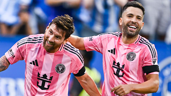 Lionel Messi (left) and Jordi Alba (right) have played together for over a decade.