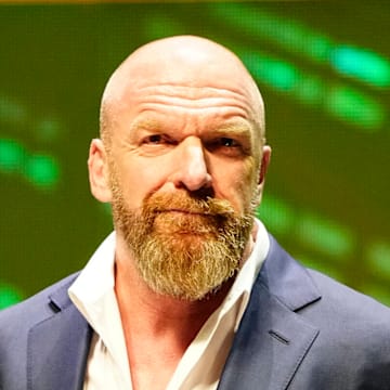 Triple H at WrestleMania XL Kick-off Event