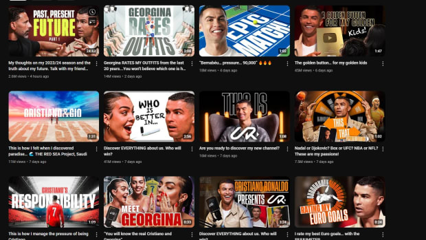 Ronaldo breaks 50 million YouTube subscribers