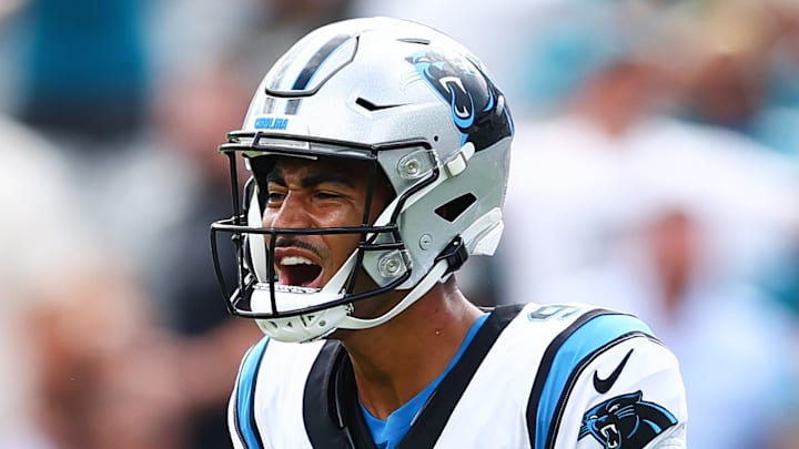 Carolina Panthers quarterback Bryce Young